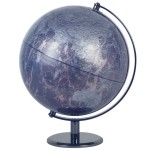Black and grey Globe Decoration 31 cm