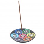 7 Chakras incense stick holder