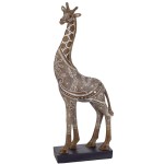 Decorative giraffe statue