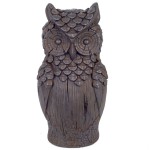 Large decorative owl statue