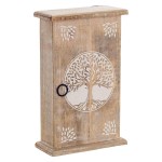 Wooden key box Tree of life