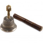 Bell brass Buddha 12.5 cm
