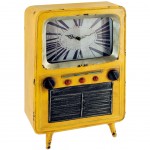 Old TV box and Clock