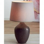 Odina table lamp - Brown and Beige