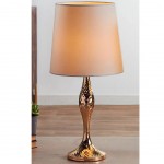AREU table lamp in gold metal