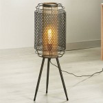 KEIKO table lamp in gray metal