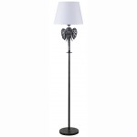 Silver and Black Elephant Table Lamp