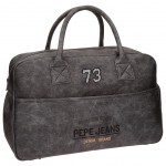 Pepe Jeans gray traveling bag