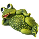 Outdoor compatible decorative frog