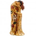 Couple figurine inspired by Klimt in resin 34 cm