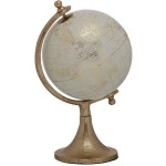 Gold and Cream Globe Decoration