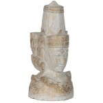 Thai wooden Buddha bust 40 cm