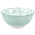 Ty and Dye Porcelain Bowl - Turquoise