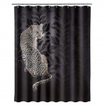 Leopard shower curtain 180 x 200 cm