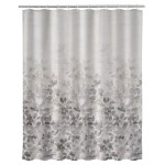 Shower Curtain grey 180 x 200 cm
