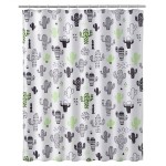 Shower Curtain - Cactus 180 x 200 cm