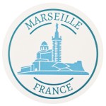 Set of 6 coasters - Marseille