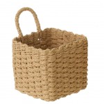 Braided paper fiber basket - Beige
