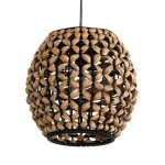 Small Water Hyacinth Pendant Light  Height 20.5 cm  Diameter 2