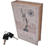 I Love New-York map safe book box