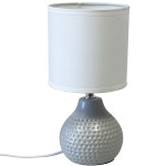 Ceramic lamp 25 cm - Grey
