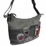 Betty Boop Queen Grey Horizontal bag
