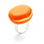 Orange Macaroon Ring