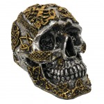 Resin Statuette - Celtic Skull
