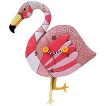 Allen Flamingo Clock