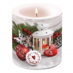 Decorative candle - White Lantern