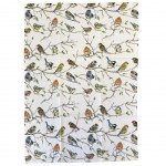 Birds Meeting - Cotton tea towel 50 x 70 cm
