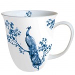 Royal Peacock - Fine Bone China Mug