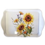 Mini rectangular tray Sunflowers
