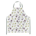 Apron for adults with tie Olives