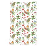 Cotton Tea Towel  Birds and Berries