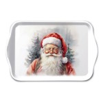 Mini Melamine Tray  Santa Claus