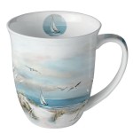 Seaside Walk Fine Bone China Mug 400 ml  Ambiente