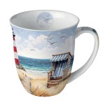 Beach Walk mug  Ambiente  fine porcelain  0.4 L