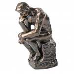 The Thinker Statue of Deep Contemplation by Rodin 15 cm