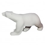 Statue The white bear of Franois Pompon - 18 x 35 x 8 cm