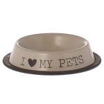 Cat food Bowl - I LOVE MY PETS