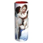 Ceramic Vase Love and Psyche by Bouguereau