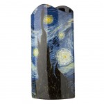 Silhouette d'Art - Ceramic vase VAN GOGH - The Starry Night