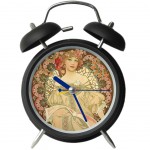Alarm Clock - Rêverie By Alfons Mucha