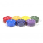 7 chakra relief aromatic tea-light candles