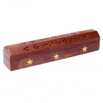 Incense box and stick holder - Stars