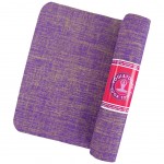 Yogini & Yogini yoga mat jute violet