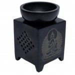 Oil burner soapstone Buddha