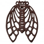 Cicada cast iron trivet 24 cm