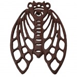 Cicada cast iron trivet 24 cm